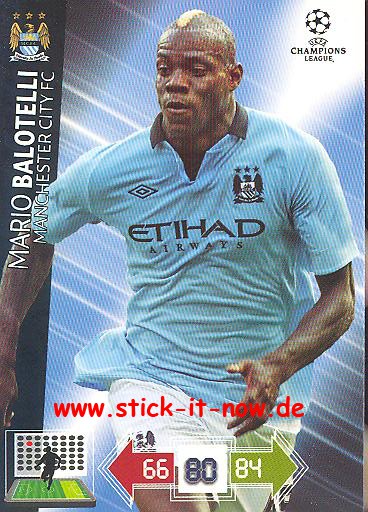 Panini Adrenalyn XL CL 12/13 - Manchester City - Mario Balotelli