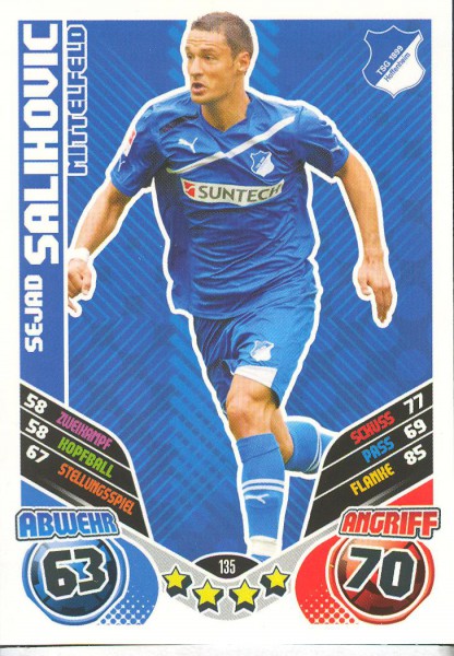 Sejad Salihovic - Match Attax 11/12