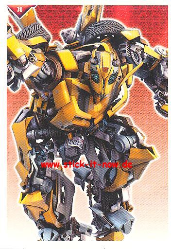 Transformers Sammelkarten - Puzzle 1 Teil 2 - Nr. 70