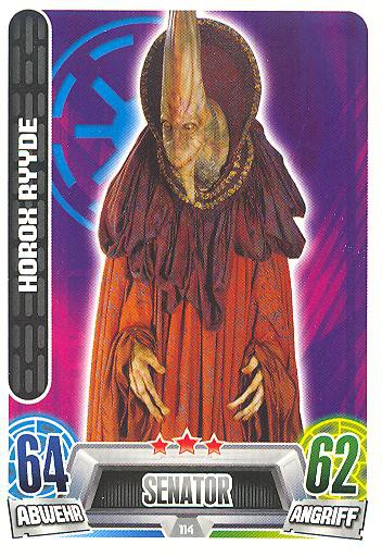 Force Attax Movie Collection - Serie 2 - HOROX RYYDE - Nr. 114