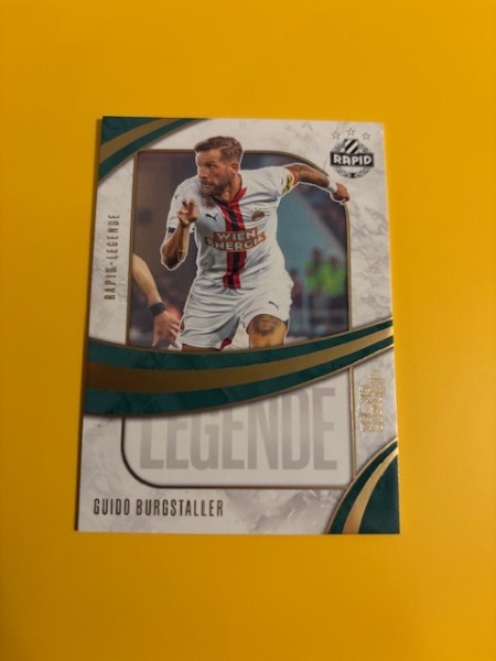 SK Rapid Wien - Grün. Weiß. Geprägt. (2025) - Legende - Guido Burgstaller