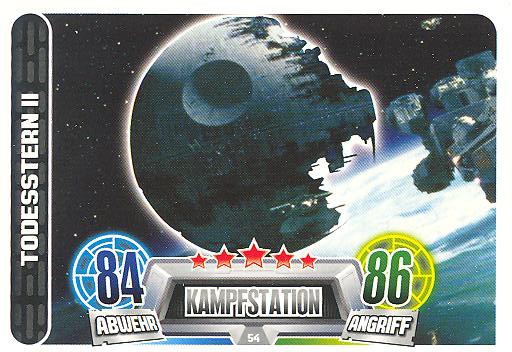 Force Attax Movie Collection - Serie 2 - Todesstern II - Nr. 54