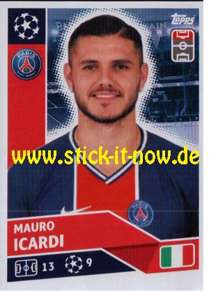 Champions League 2020/2021 "Sticker" - Nr. PSG 16