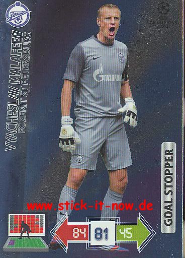 Panini Adrenalyn XL CL 12/13 - Zenit St. Petersburg - Vyacheslav Malafeev - GOAL STOPPER