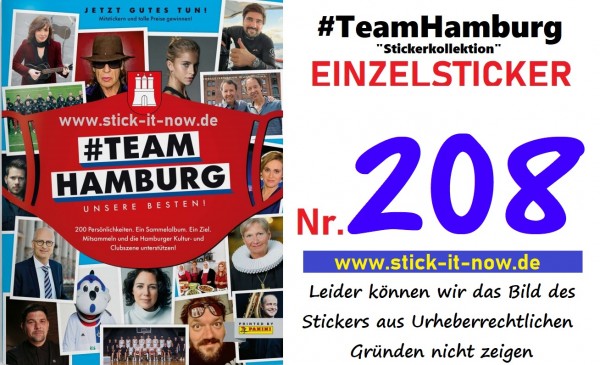 #TeamHamburg "Sticker" (2021) - Nr. 208