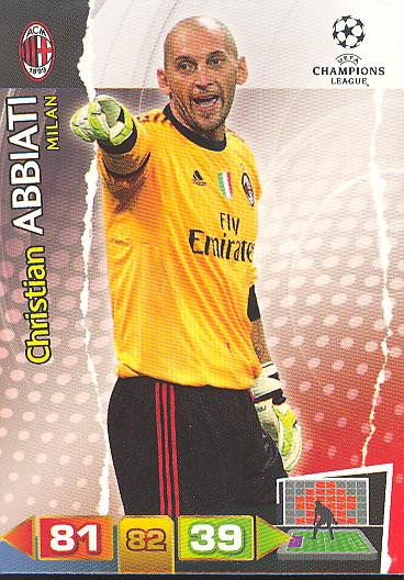 Christian Abbiati - Panini Adrenalyn XL CL 11/12 - AC Mailand