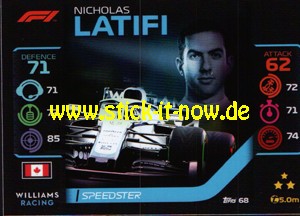 Turbo Attax "Formel 1" (2020) - Nr. 68