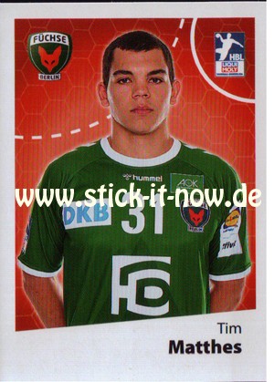 LIQUE MOLY Handball Bundesliga Sticker 19/20 - Nr. 86