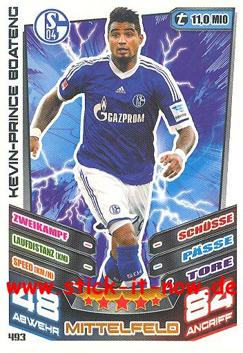 Match Attax 13/14 EXTRA - KEVIN-PRINCE BOATENG - Nr. 493