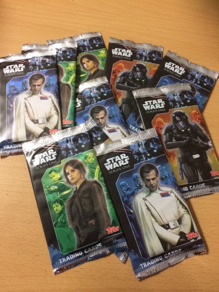 Star Wars - Rogue one - Trading Cards - 10 Booster