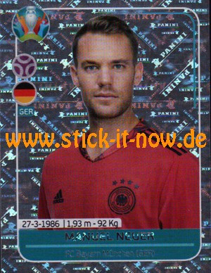 Panini EM 2020 "Preview-Collection" - Nr. GER 6 (Glitzer)