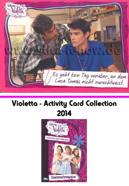 Disney Violetta - Activity Cards (2014) - Nr. 89