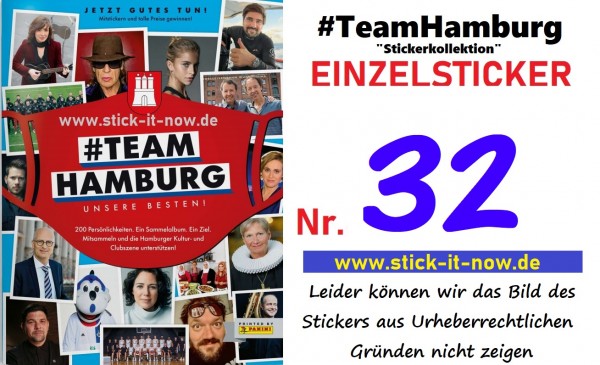 #TeamHamburg "Sticker" (2021) - Nr. 32