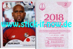 Panini WM 2018 Russland "Sticker" INT/Edition - Nr. 530