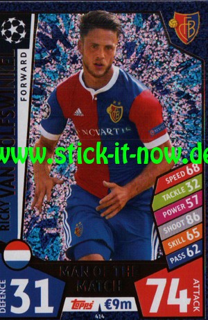 Match Attax Champions League 17/18 - Nr. 414 (Man of the Match)