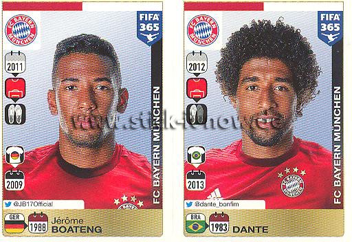 Panini FIFA 365 Sticker - Nr. 466 - 467