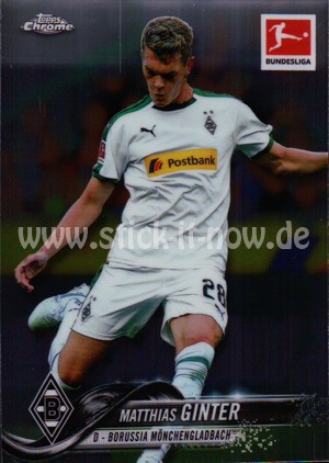 Bundesliga Chrome 18/19 - Matthias Ginter - Nr. 75