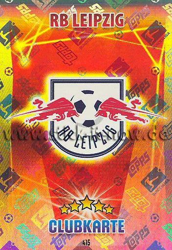 Match Attax 15/16 - Clubkarte - RB Leipzig - Nr. 415