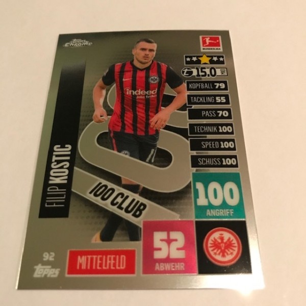 Match Attax BL Chrome 20/21 - Nr. 92 - KOSTIC