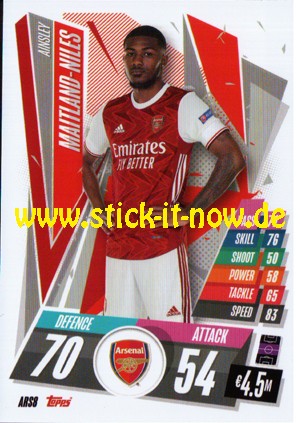 Match Attax Champions League 2020/21 "Update" - Nr. ARS 8