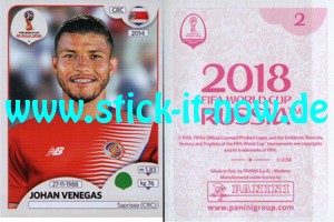 Panini WM 2018 Russland "Sticker" INT/Edition - Nr. 399