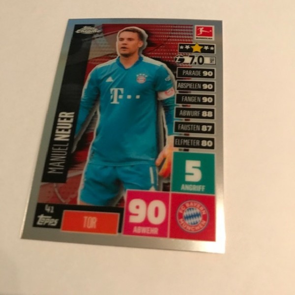 Match Attax BL Chrome 20/21 - Nr. 41 - NEUER