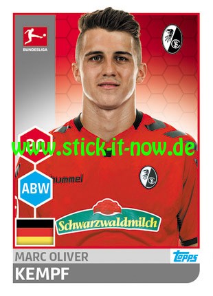 Topps Fußball Bundesliga 17/18 "Sticker" (2018) - Nr. 81