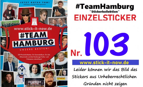 #TeamHamburg "Sticker" (2021) - Nr. 103