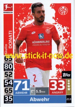 Topps Match Attax Bundesliga 18/19 - Nr. 213