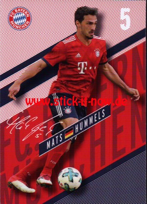 FC Bayern München 18/19 "Karte" - Nr. 6