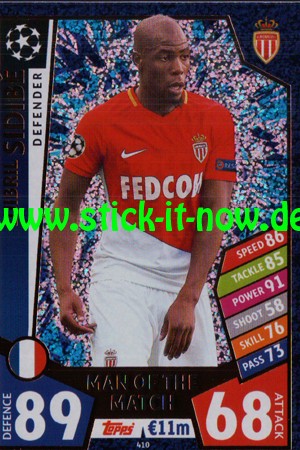 Match Attax Champions League 17/18 - Nr. 410 (Man of the Match)