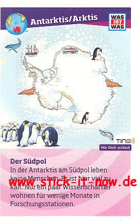 Real - WAS IST WAS Abenteuer Freizeit - Quartett-Karte - Antarktis/Arktis 2