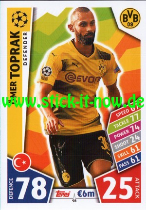 Match Attax Champions League 17/18 - Nr. 98