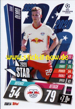 Match Attax Champions League 2020/21 "Festive" - Nr. STAR 14