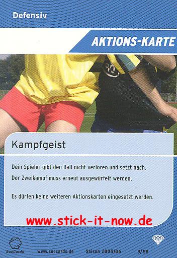 SocCards 05/06 - Aktions-Karte - Nr. 9/58