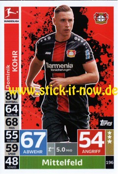 Topps Match Attax Bundesliga 18/19 - Nr. 196