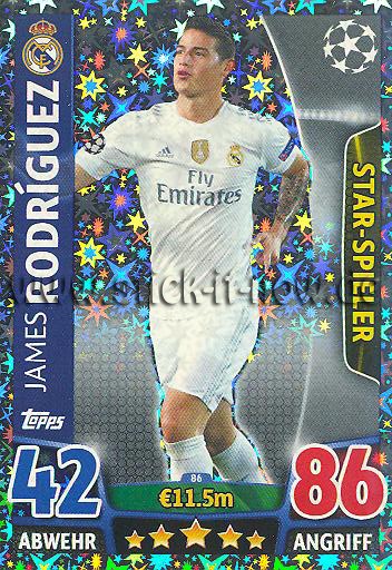 Champions League - Match Attax 15/16 - Nr. 86