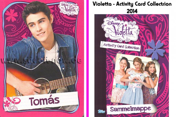 Disney Violetta - Activity Cards (2014) - Nr. 24