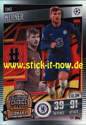 Topps Match Attax 101 (2021) - Nr. 196 ( Choice Awards )