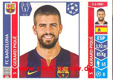 Panini Champions League 14/15 Sticker - Nr. 419
