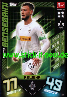 Topps Match Attax Bundesliga 2019/20 "Extra" - Nr. 653