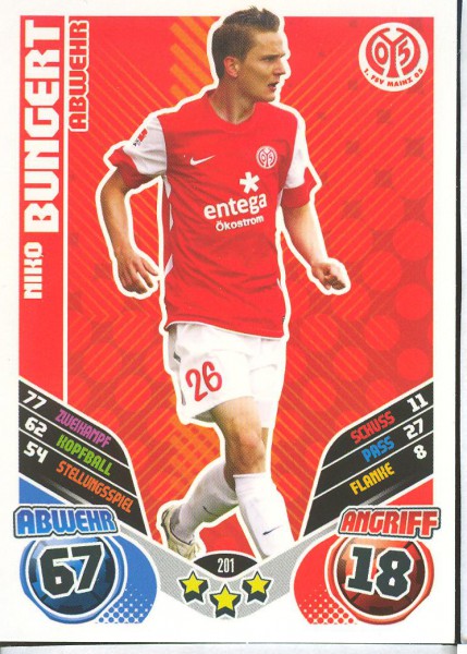 Niko Bungert - Match Attax 11/12