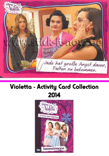 Disney Violetta - Activity Cards (2014) - Nr. 76
