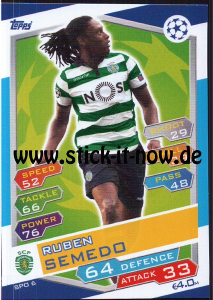 Match Attax Champions League 16/17 - Nr. SPO 6