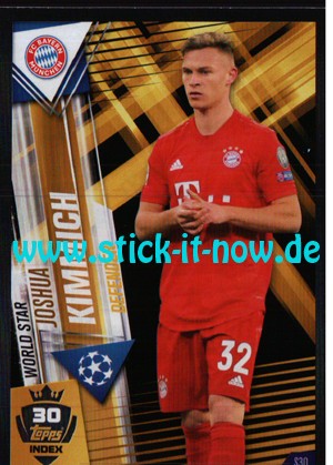 Topps Match Attax 101 (2020) - Nr. W30 (Stickerkarte S30)