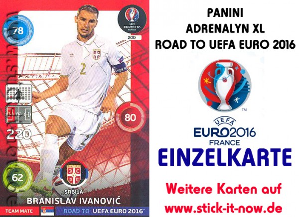 Adrenalyn XL - Road to UEFA Euro 2016 France - Nr. 200