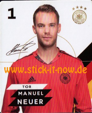 Rewe DFB Sammelkarten EM 2020 - Manuel Neuer - Nr. 1