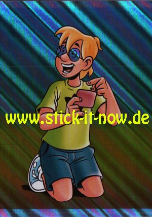 Die drei ??? Kids "Sticker" (2020) - Nr. 95 (Glitzer)