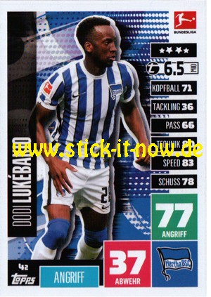 Topps Match Attax Bundesliga 2020/21 - Nr. 42