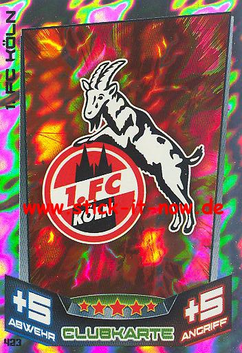 Match Attax 13/14 - 1. FC Köln - Clubkarte - Nr. 423